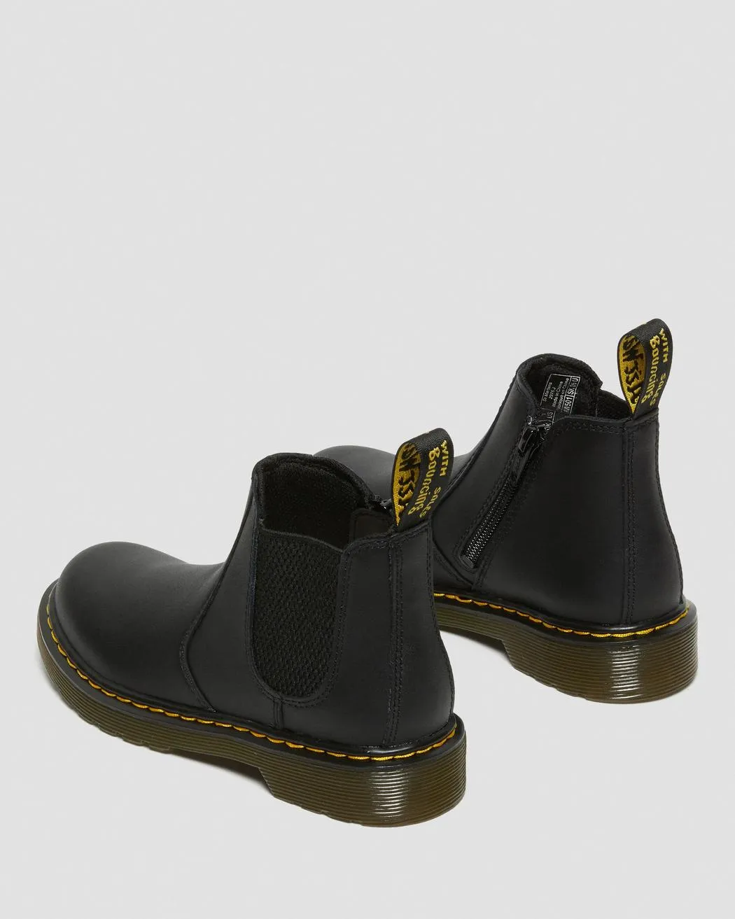 2976 Leather Chelsea Boots Black Softy T