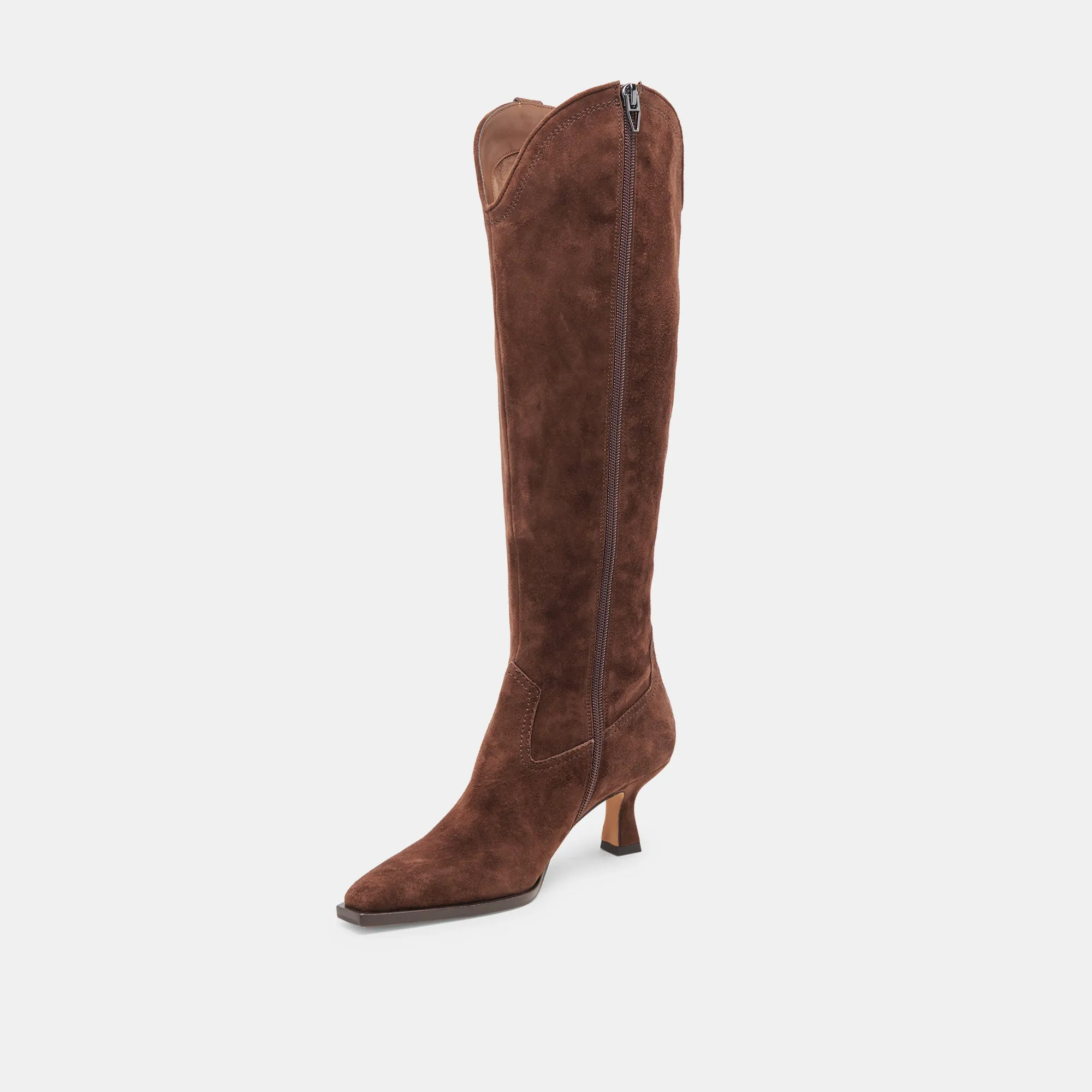 ARIANA BOOTS DK BROWN SUEDE