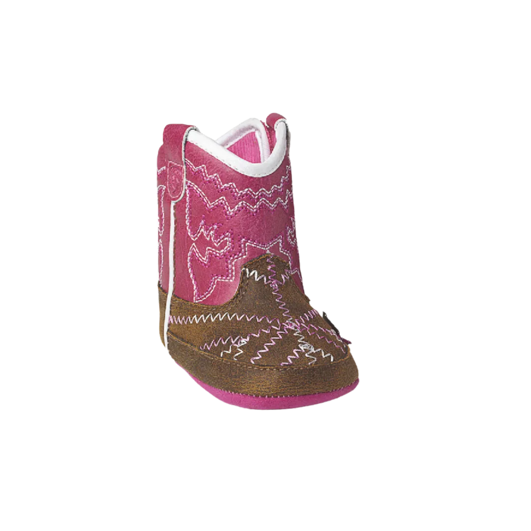 Ariat M&F Kid's Lil Stomper Pink Boots