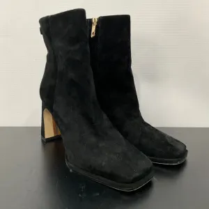 Boots Ankle Heels By Sam Edelman In Black, Size: 8.5