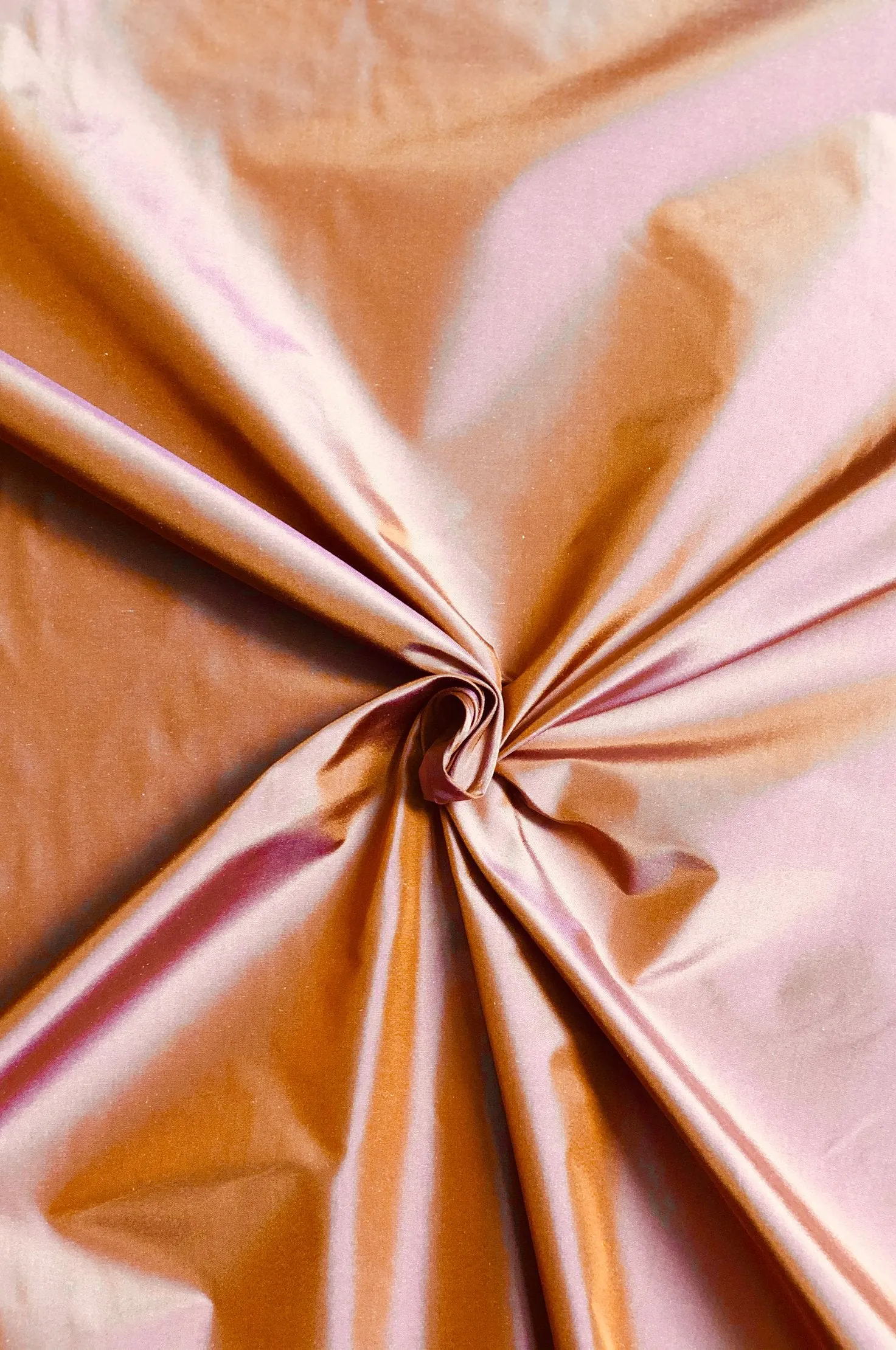 Canyon Sunset Taffeta Silk Fabric