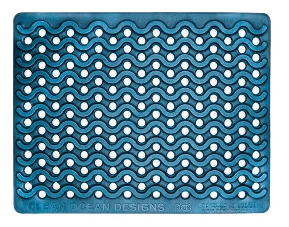 Clean Ocean Designs Mariner Mat - Blue Green