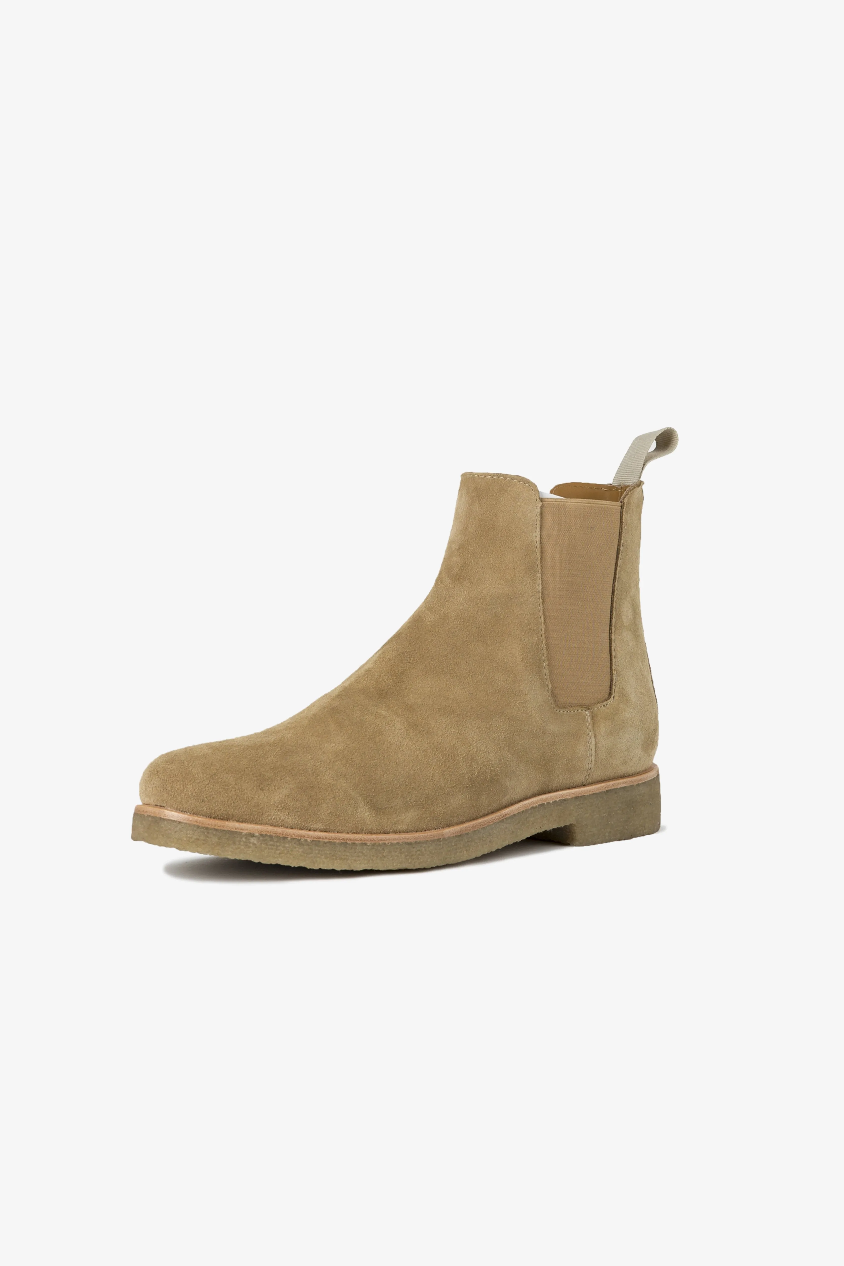 Crepe Chelsea  Boot - Tan