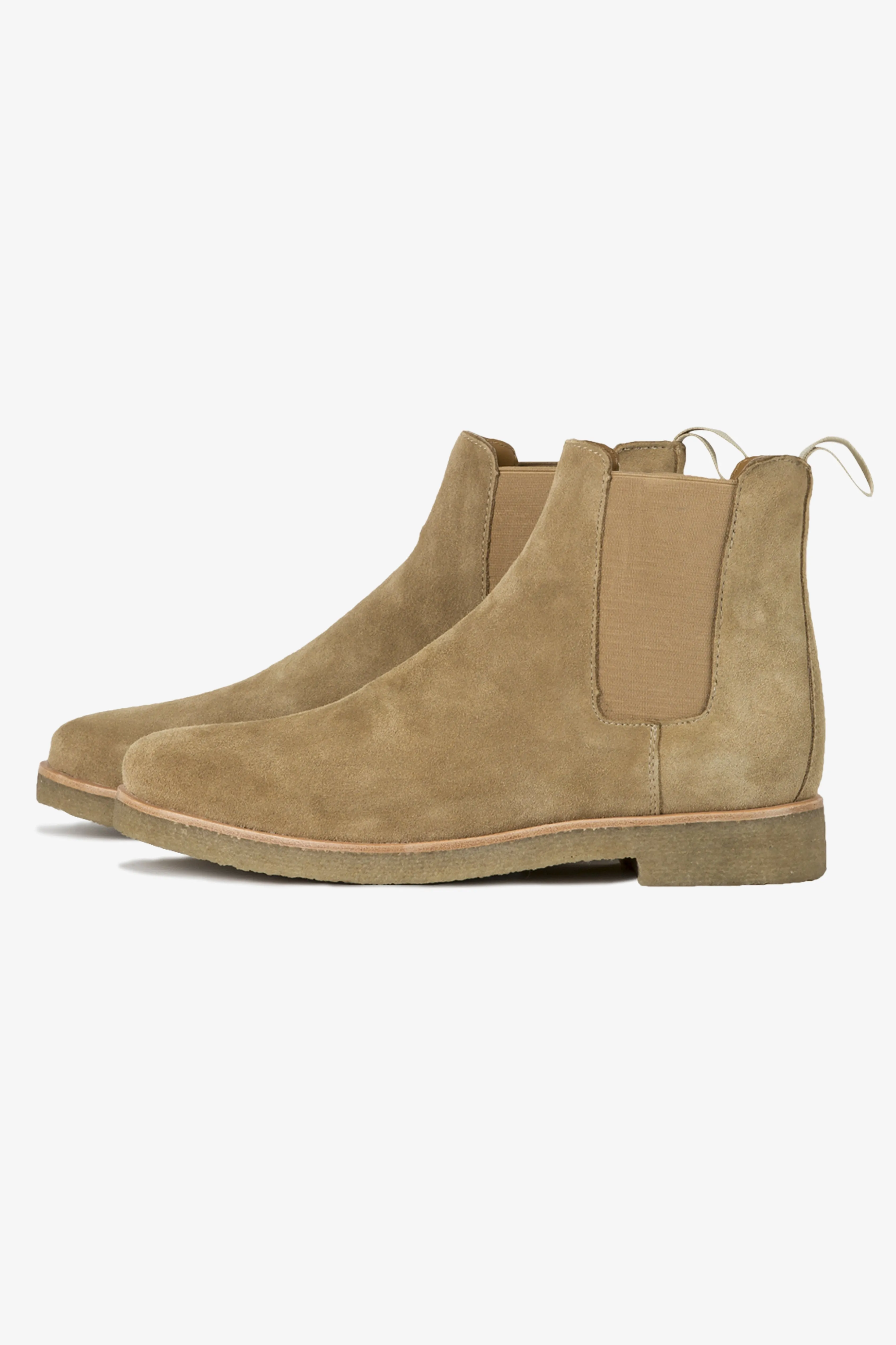 Crepe Chelsea  Boot - Tan