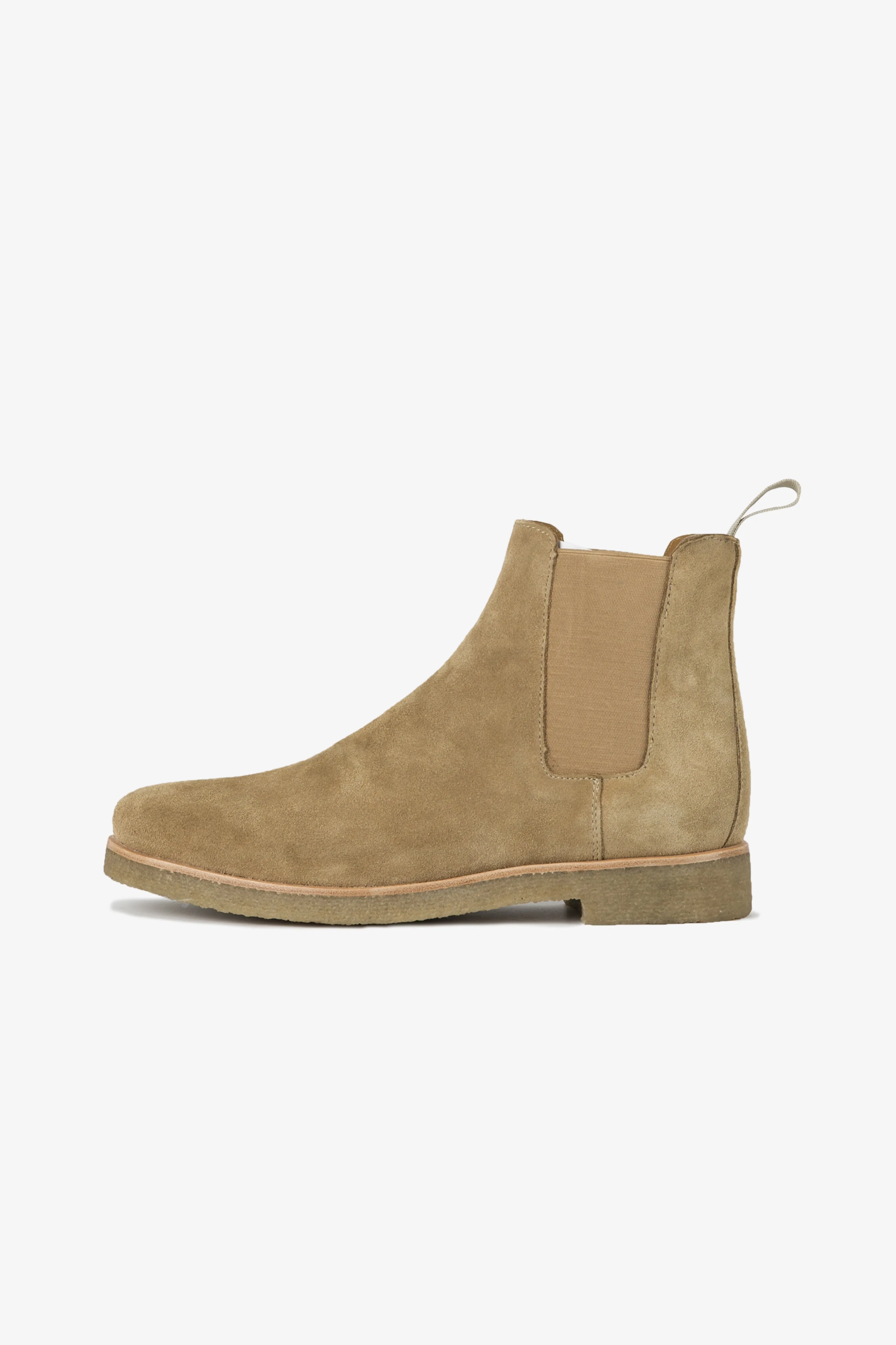 Crepe Chelsea  Boot - Tan