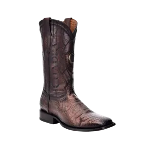 Cuadra Men's Brown Caiman Laser Boot