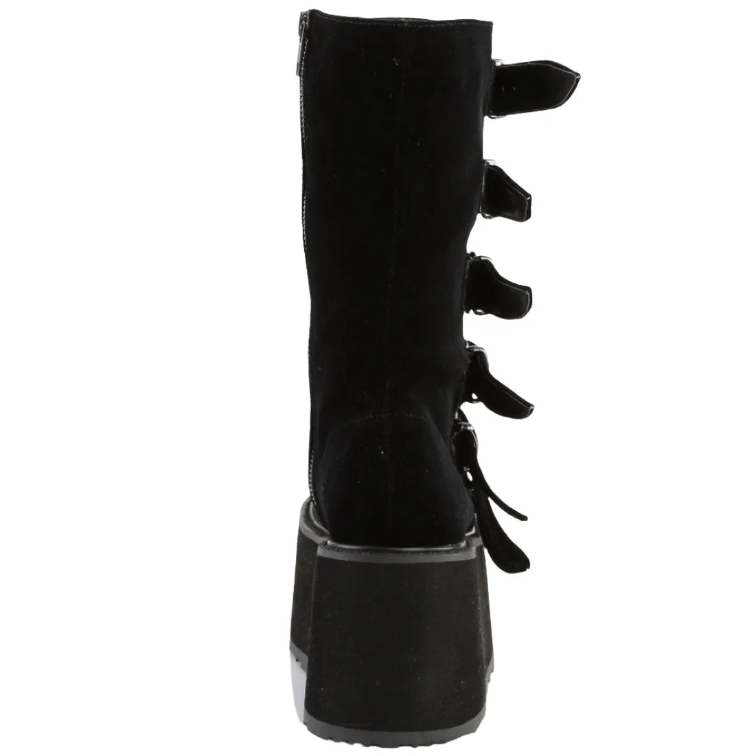 DemoniaCult DAMNED 225 Boots Black Velvet