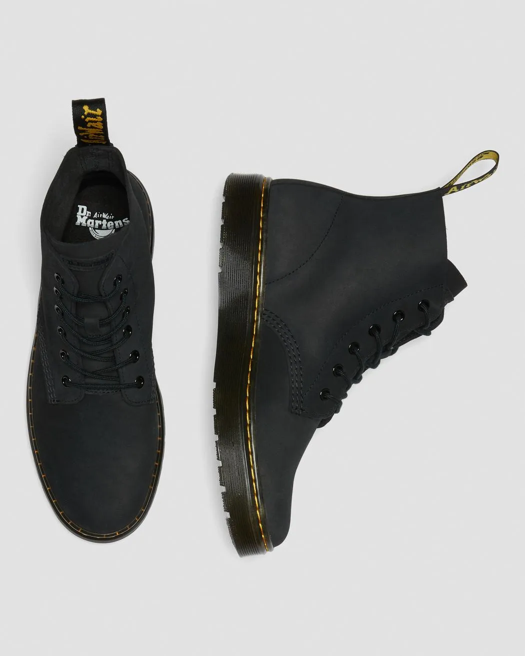 Dr Martens Thurston Chukka 6 Eye Boot Black