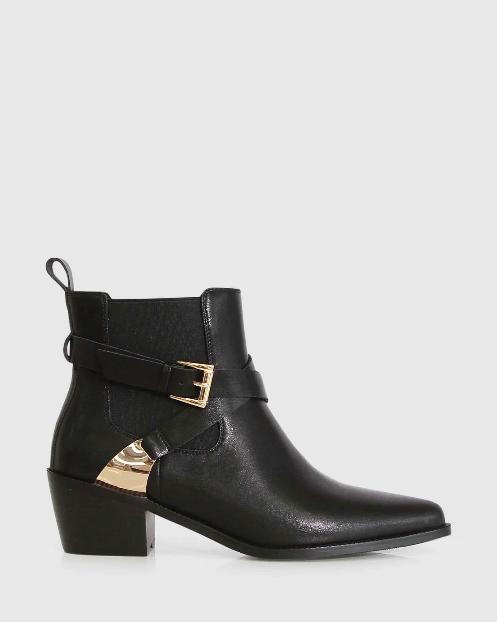 Full Moon Ankle Boot - Black