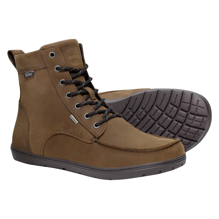 Lems Waterproof Boulder Boot Weathered Umber