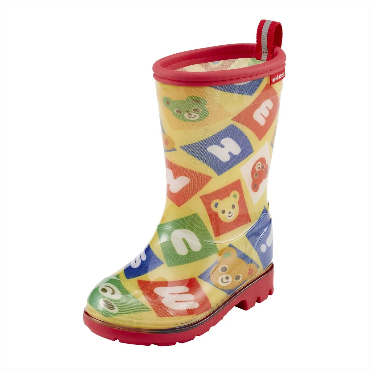 Logo Blocks Rain Boots