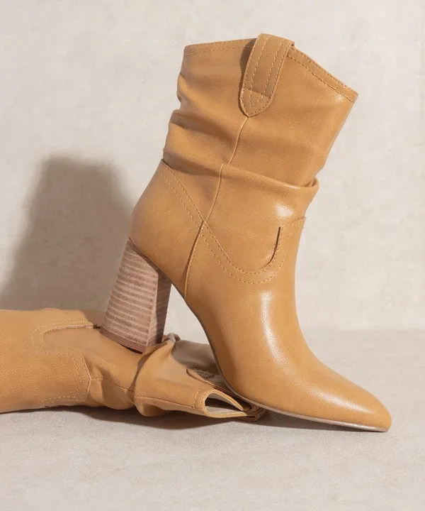 Mavis - Western Style Bootie