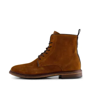 Ned Boot Waxed Suede - TAN