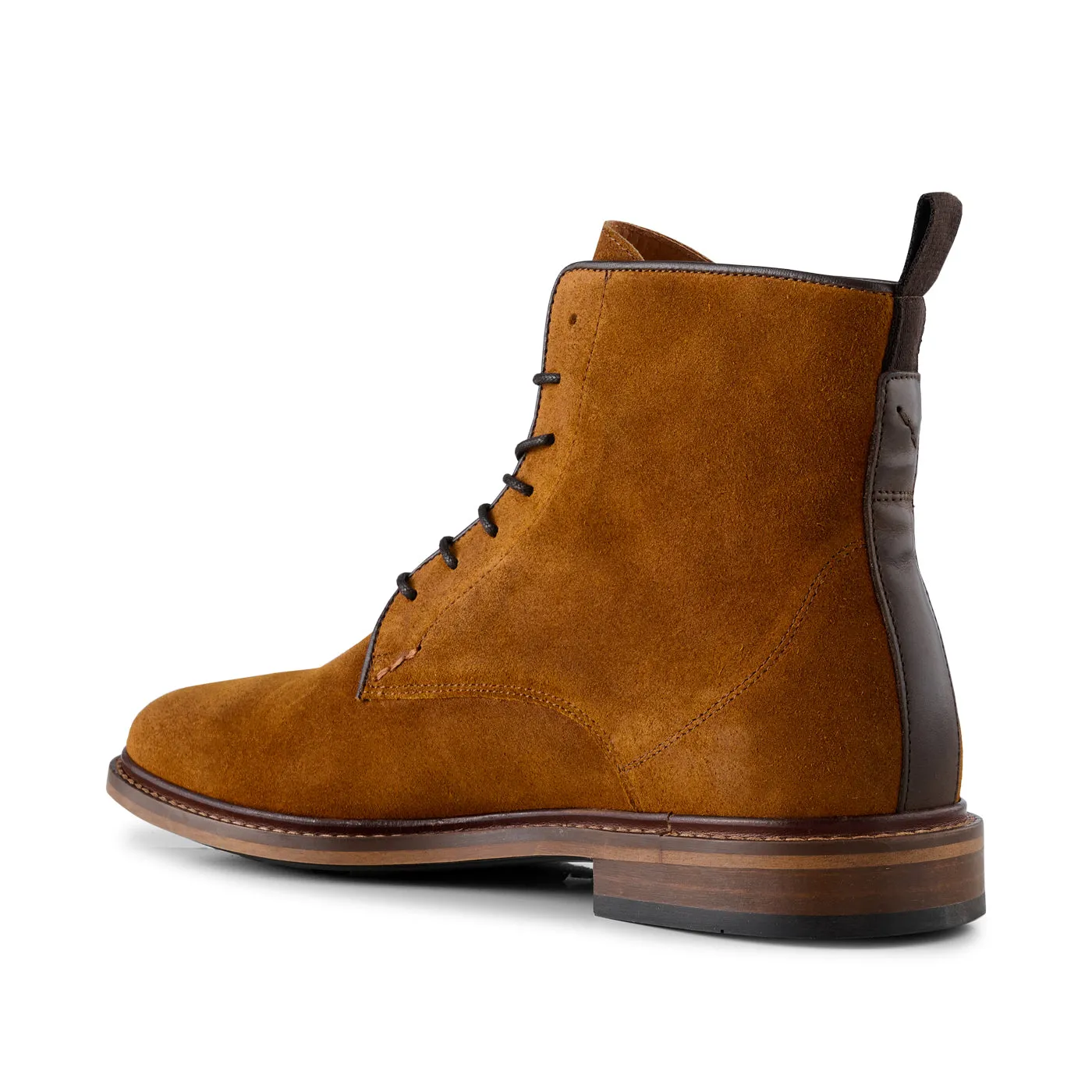 Ned Boot Waxed Suede - TAN