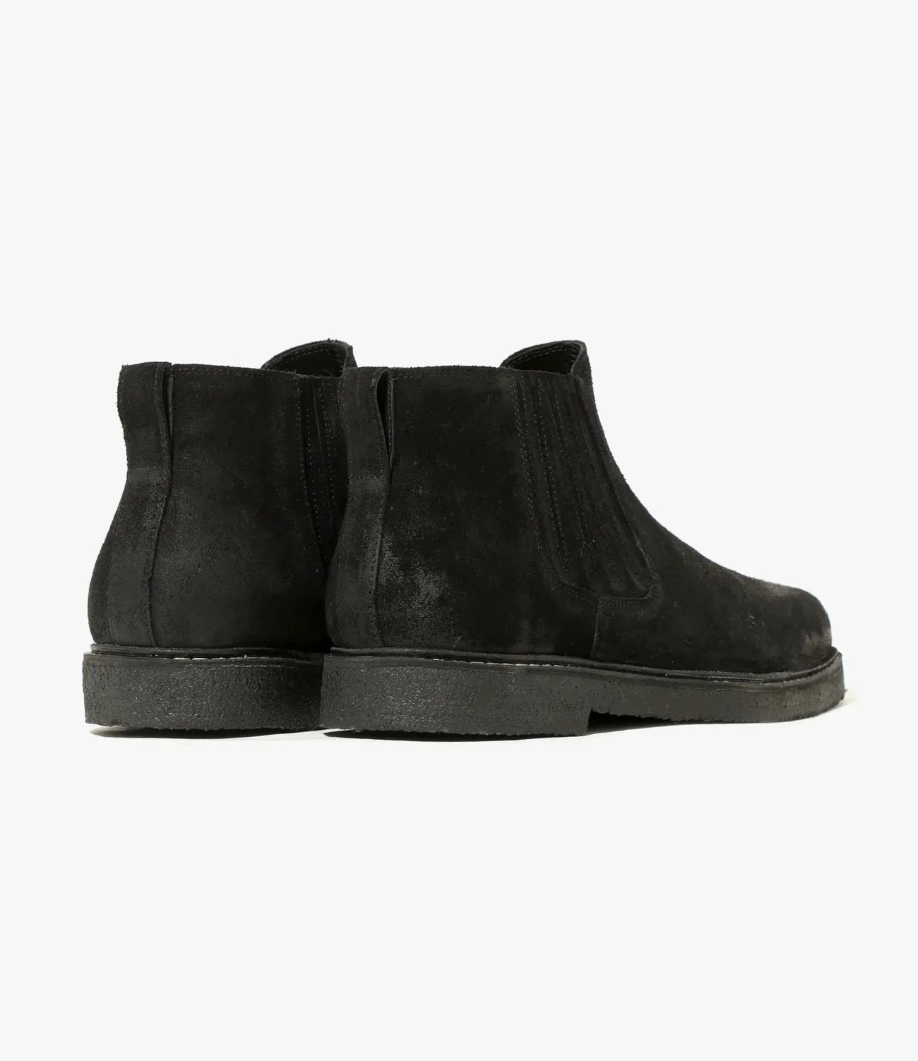 Norwegian Welt Chelsea Boot – Black Rough Out