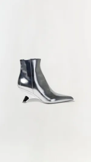 'Shadow' Metallic Bootie