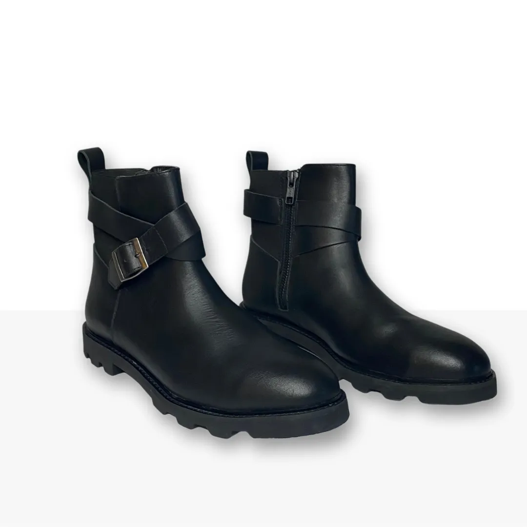 The Black Boot - Steel Toe Boot for Women