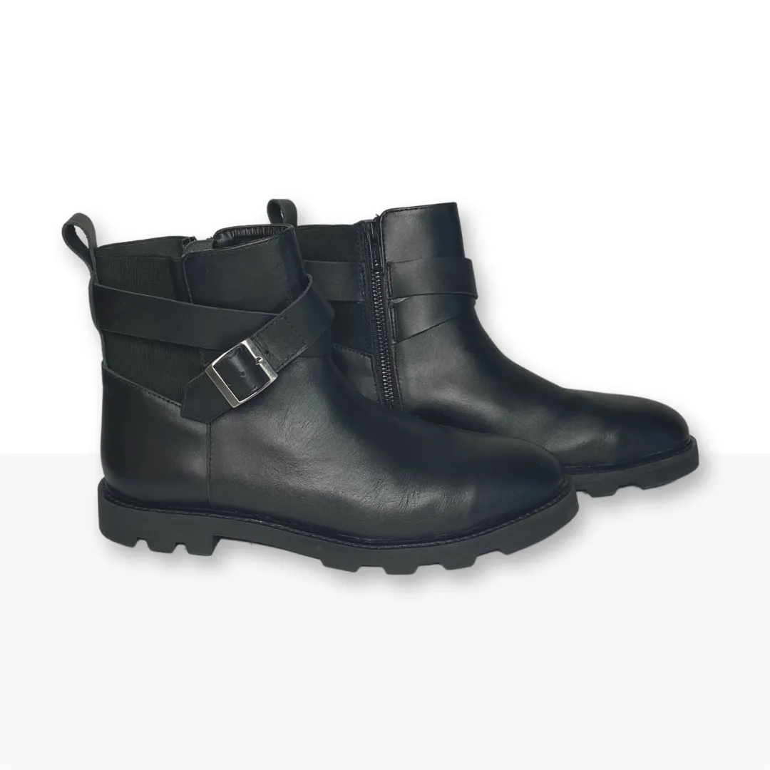 The Black Boot - Steel Toe Boot for Women