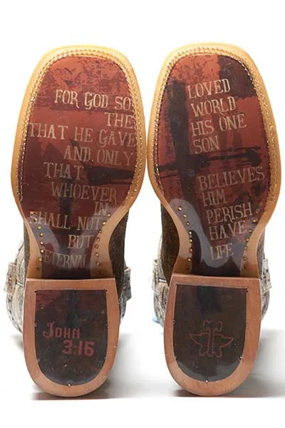 Tin Haul Mens John 3:16