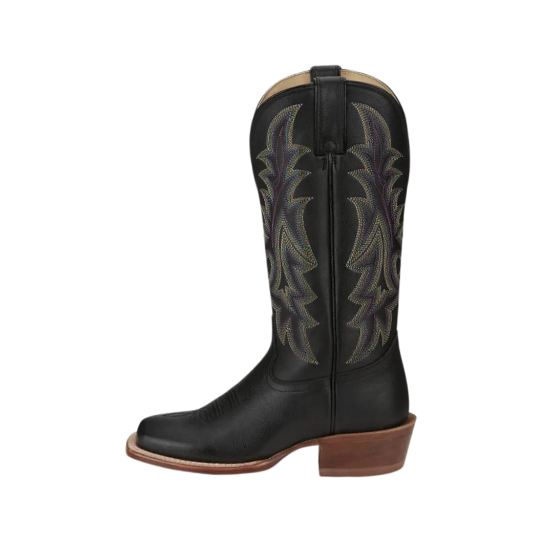 Tony Lama Women's Estrella Western Black Boots