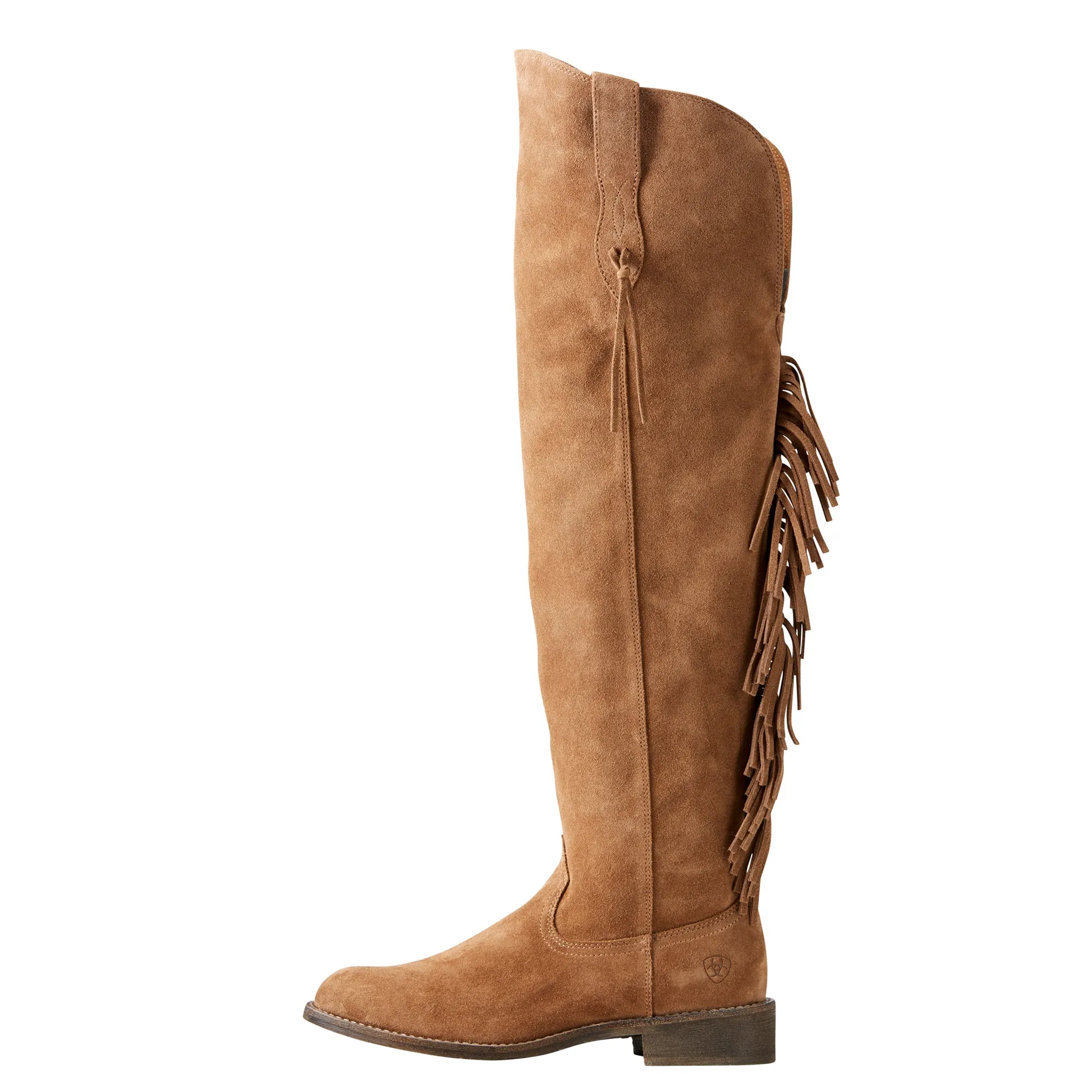 Women's Ariat Farrah Fringe Dirty Brown Boots #10021588