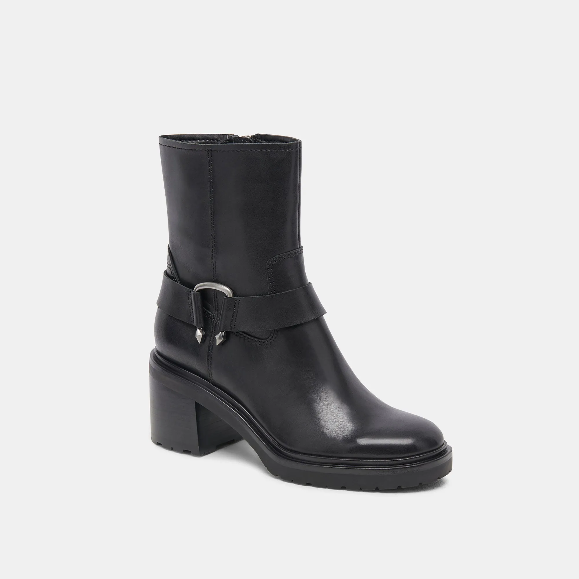 Women's Camros Boots - Black Leather