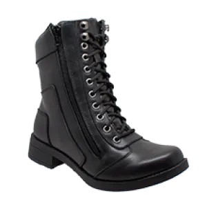 Zipper Biker Boot